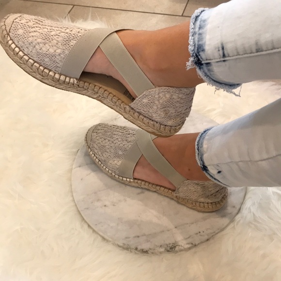 Tan Embroidered Edgy Eclectic Comfy Espadrille - Picture 2 of 7